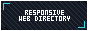 Responsive Web Directory site button. It has a dark-striped background, and white text that says 'Responsive Web Directory'.